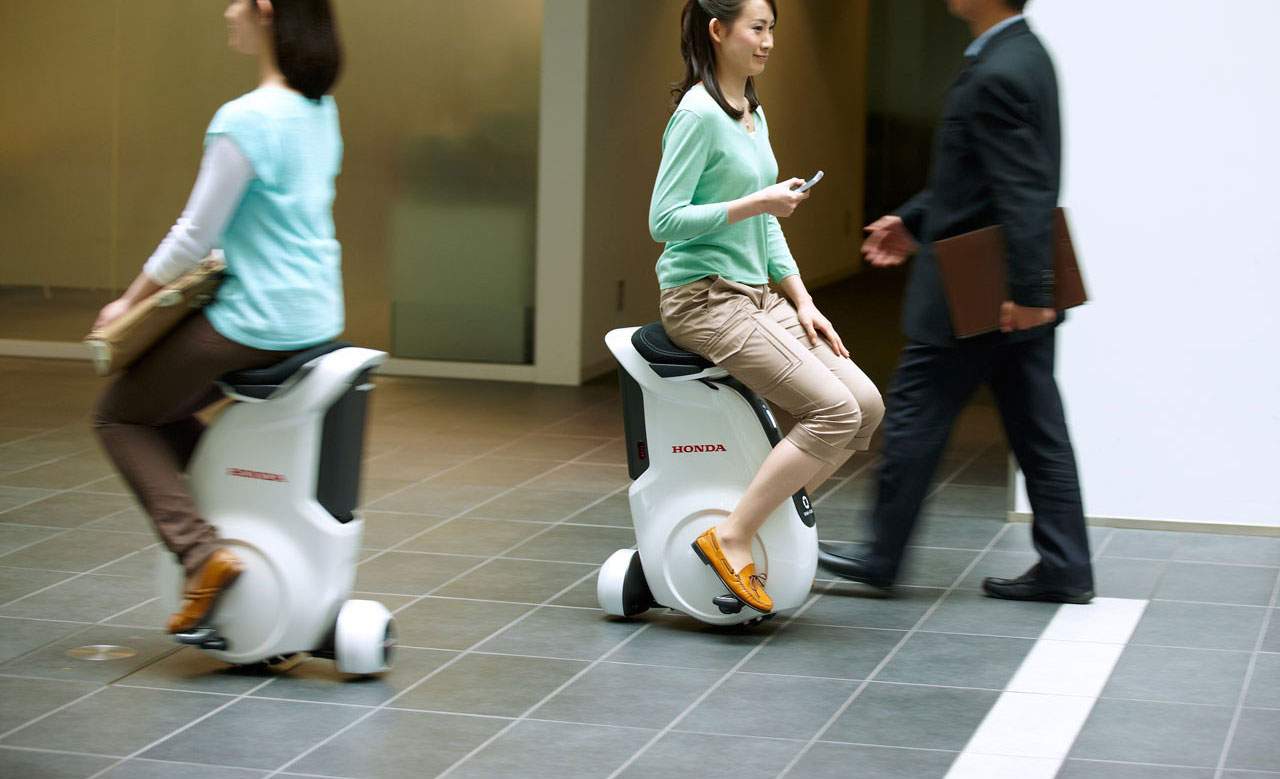You Don't Even Need Coordination to Ride This Motorised Unicycle