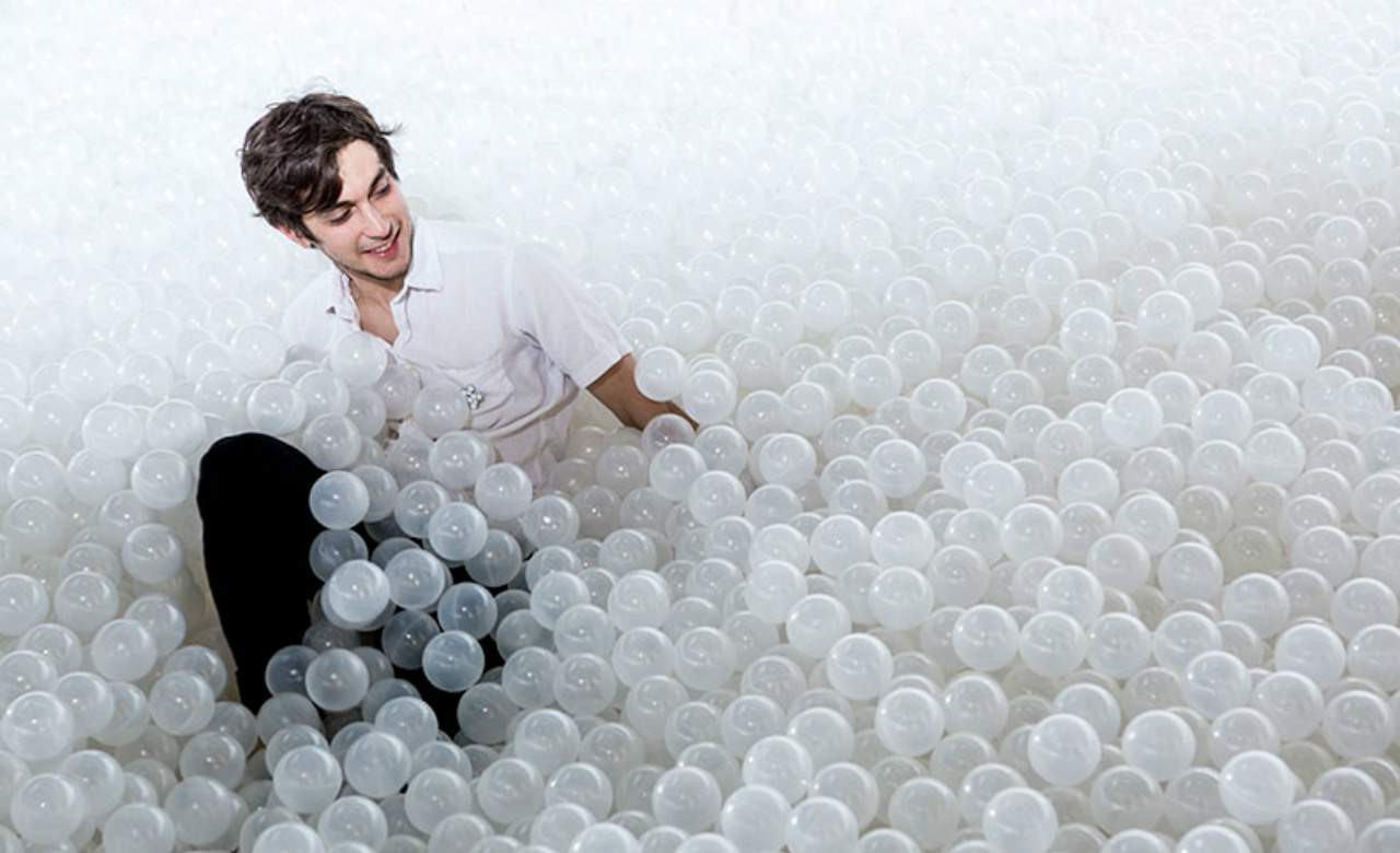 This Massive Ball Pit 'Beach' Is Made for Art-Loving Kidults