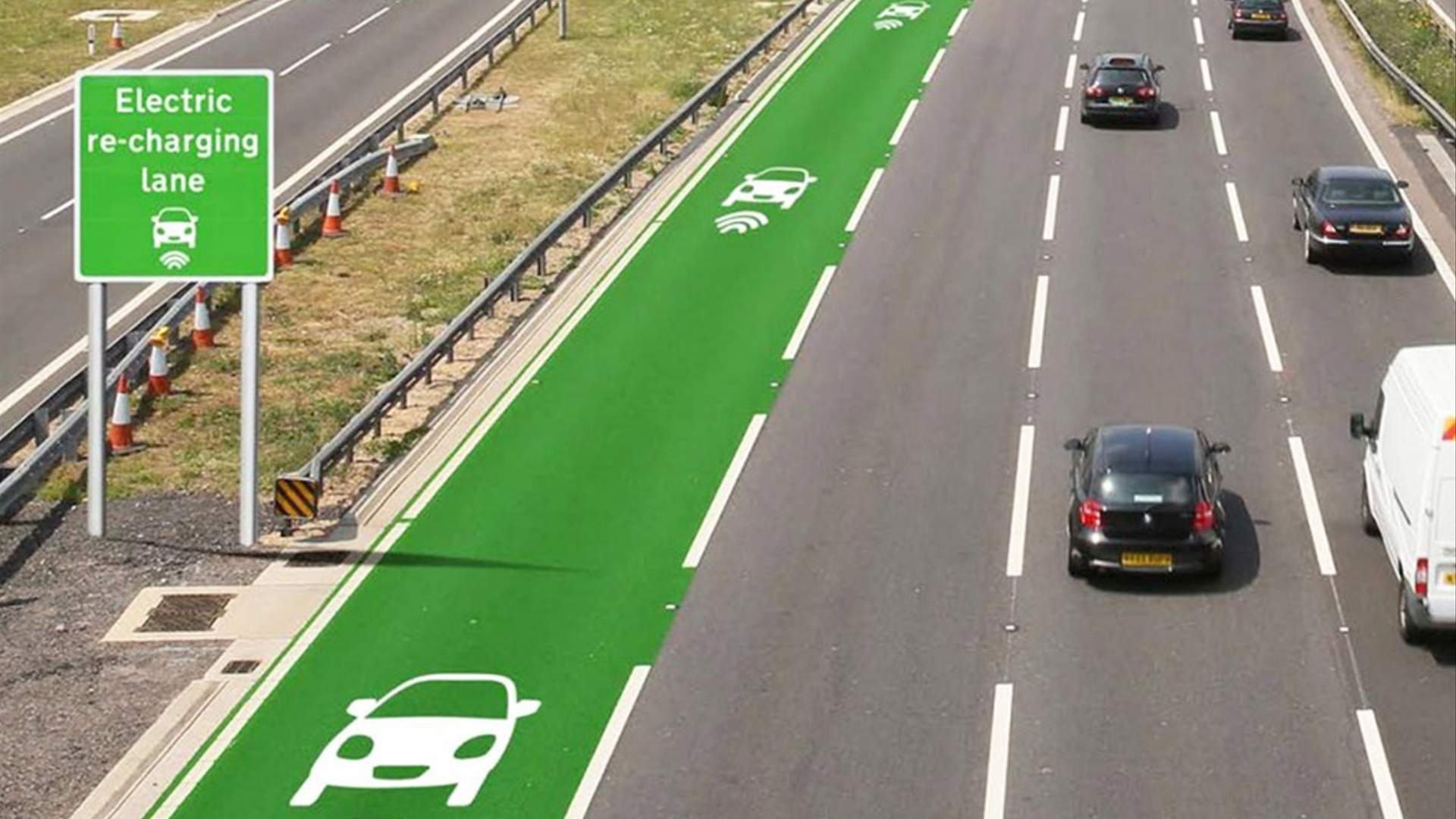 Charge-As-You-Drive Electric Car Lanes Are Coming - Concrete Playground