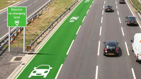 Charge-As-You-Drive Electric Car Lanes Are Coming