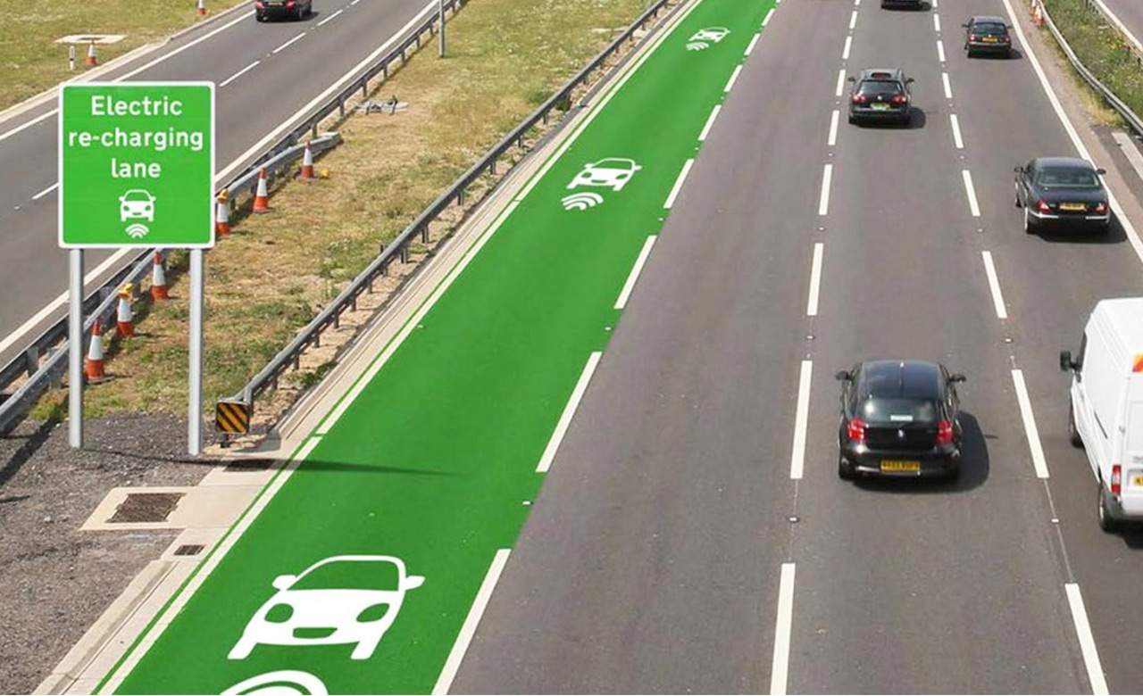 Charge-As-You-Drive Electric Car Lanes Are Coming