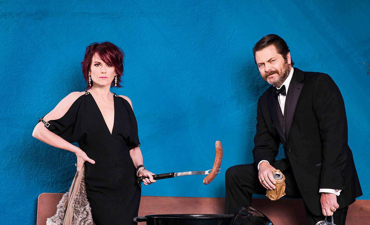 Nick Offerman and Megan Mullally Are Coming to Australia