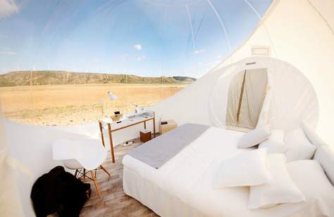 Stay at a Spanish Bubble Hotel In the Middle of the Desert