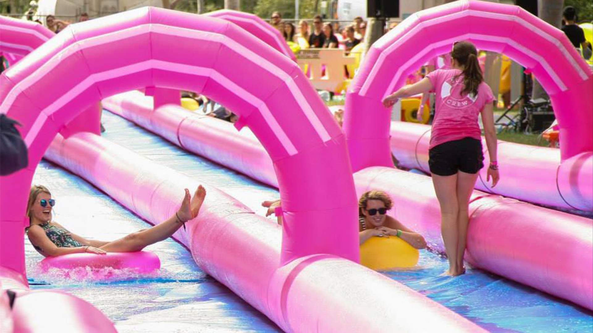 The Giant Slip 'N' Slide Is Returning to Melbourne - Concrete Playground