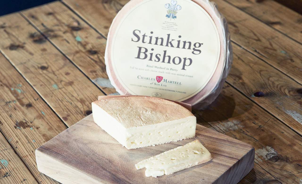 The Stinking Bishops' Namesake Cheese Has Arrived in Store