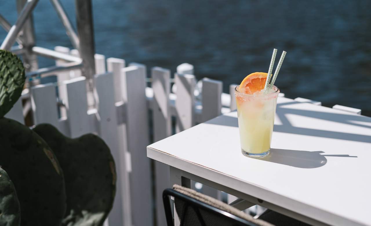 The Arbory Floating Pop-Up Bar