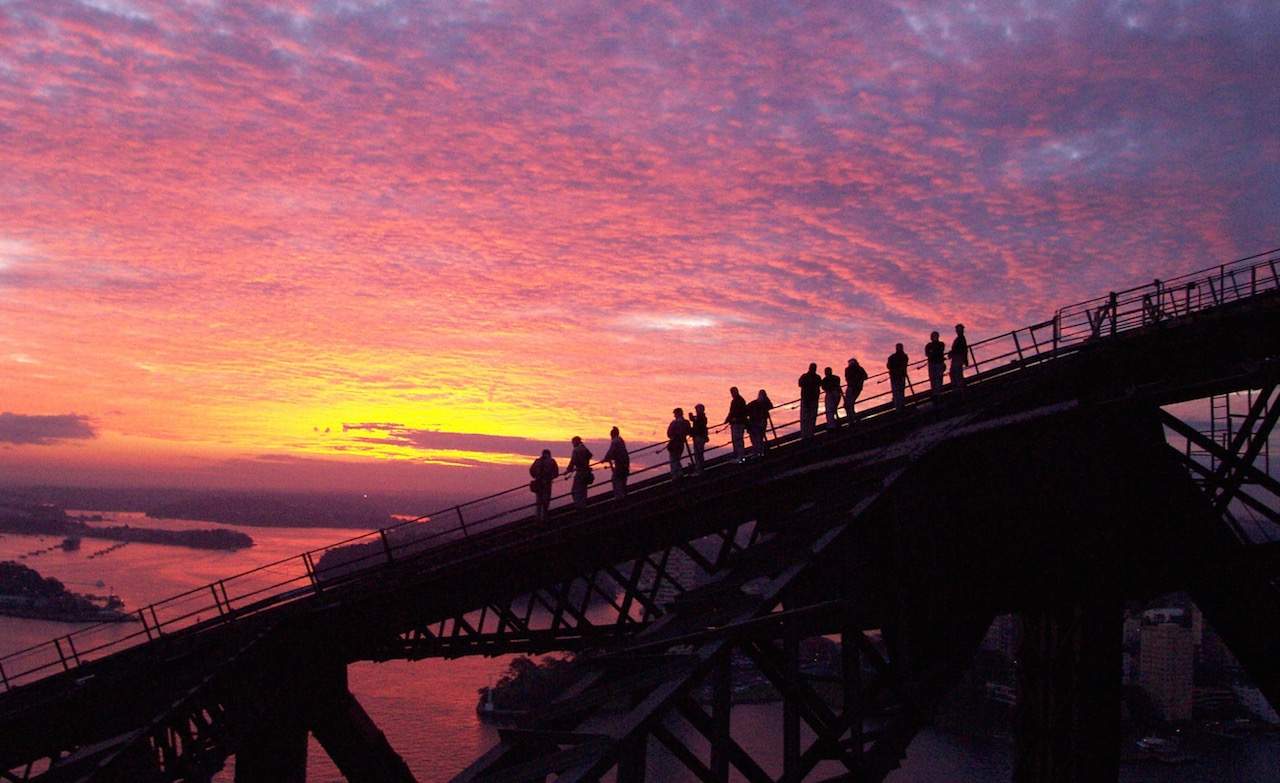 See the Sunset from the Top of the Harbour Bridge with a Twilight BridgeClimb