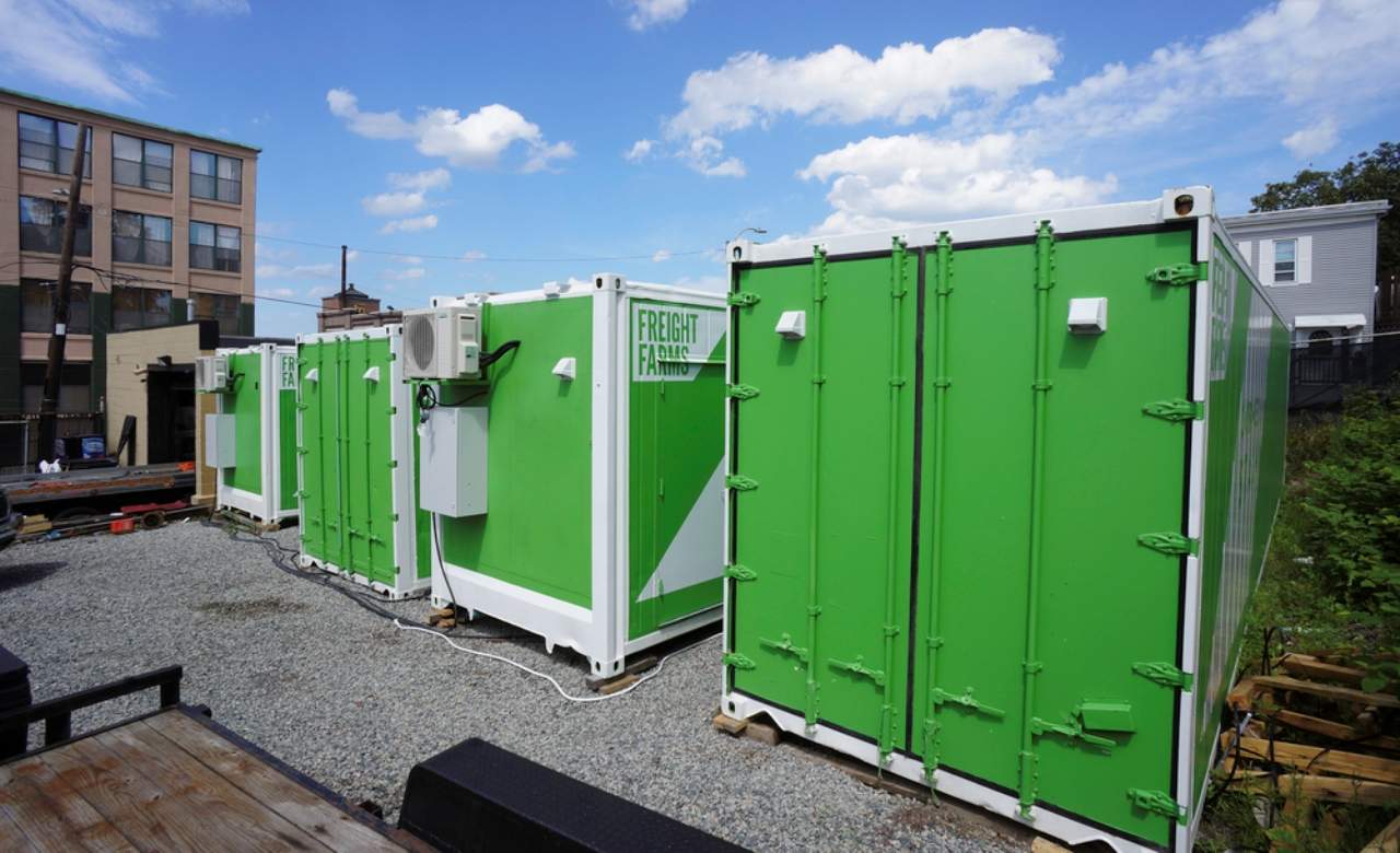 This Company Specialises in Portable Shipping Container Farms