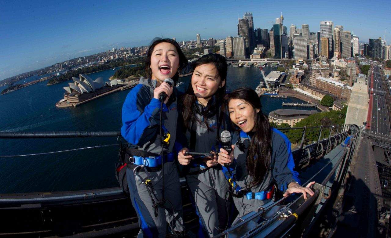 Sing Karaoke on Top of the Sydney Harbour Bridge for Chinese New Year