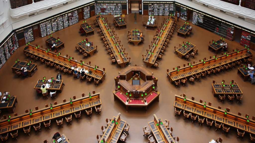 A Wander Through the State Library