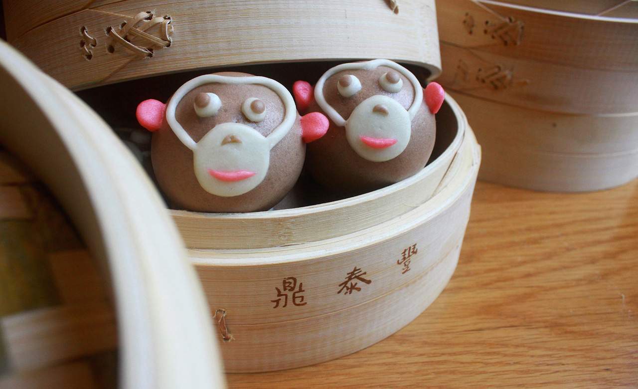 Din Tai Fung's CNY Monkey Buns