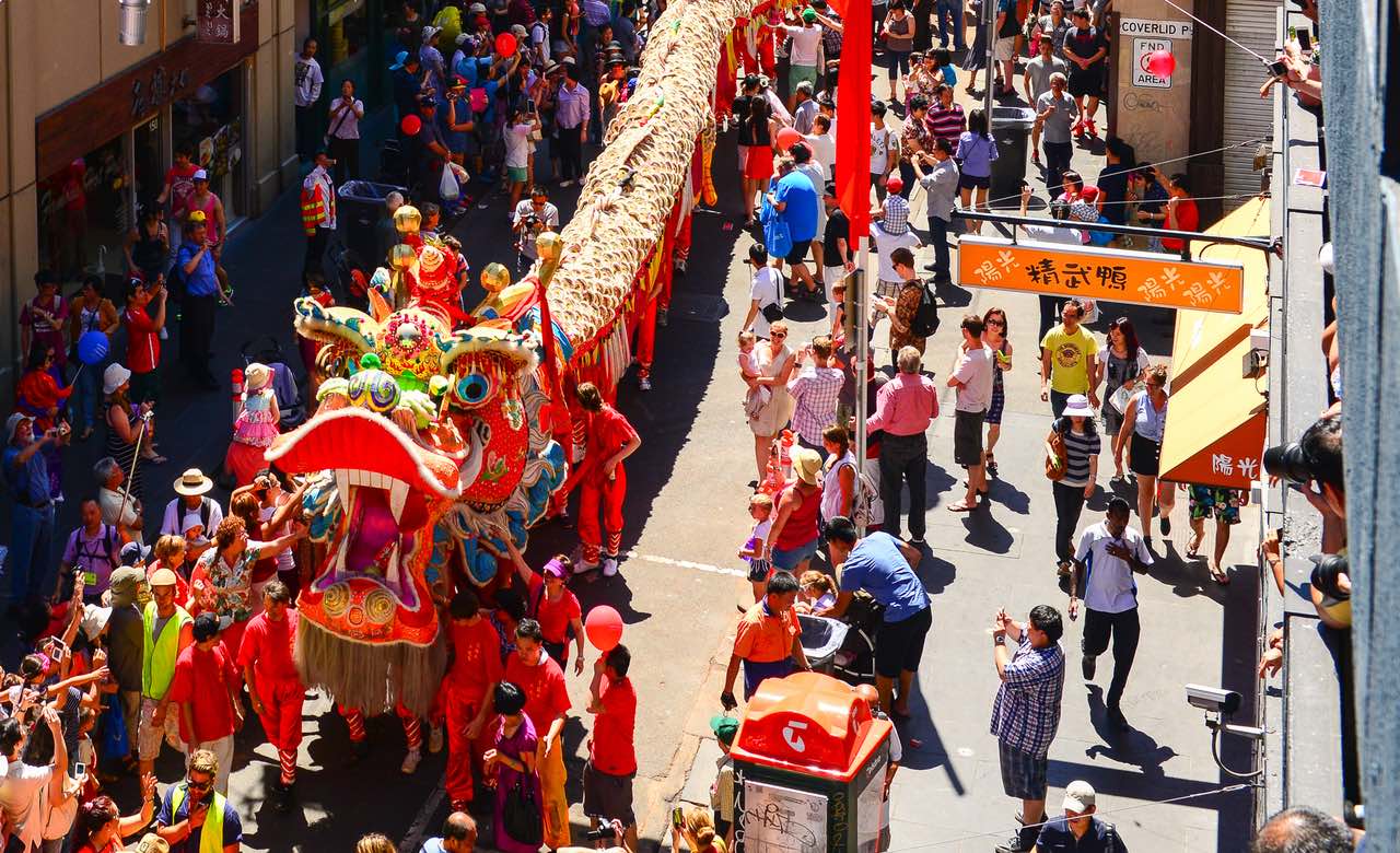 Chinese New Year Dragon Parade