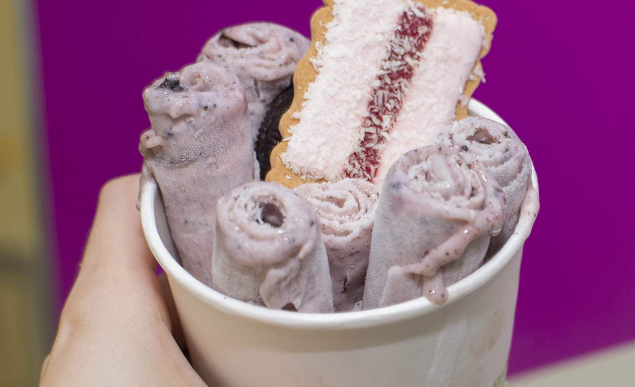 Try The Doughnut Bar's New Scrolled Ice Cream For Free