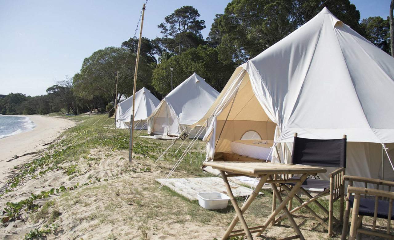 Flash Camp Is the New Glamping Startup Making Straddie Getaways Fancier