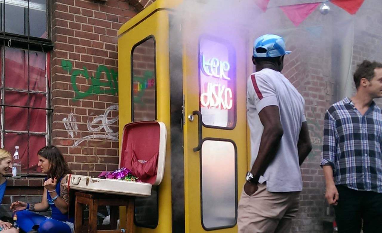 Berlin's Disused Telephone Booths Are Being Turned Into Mini Nightclubs