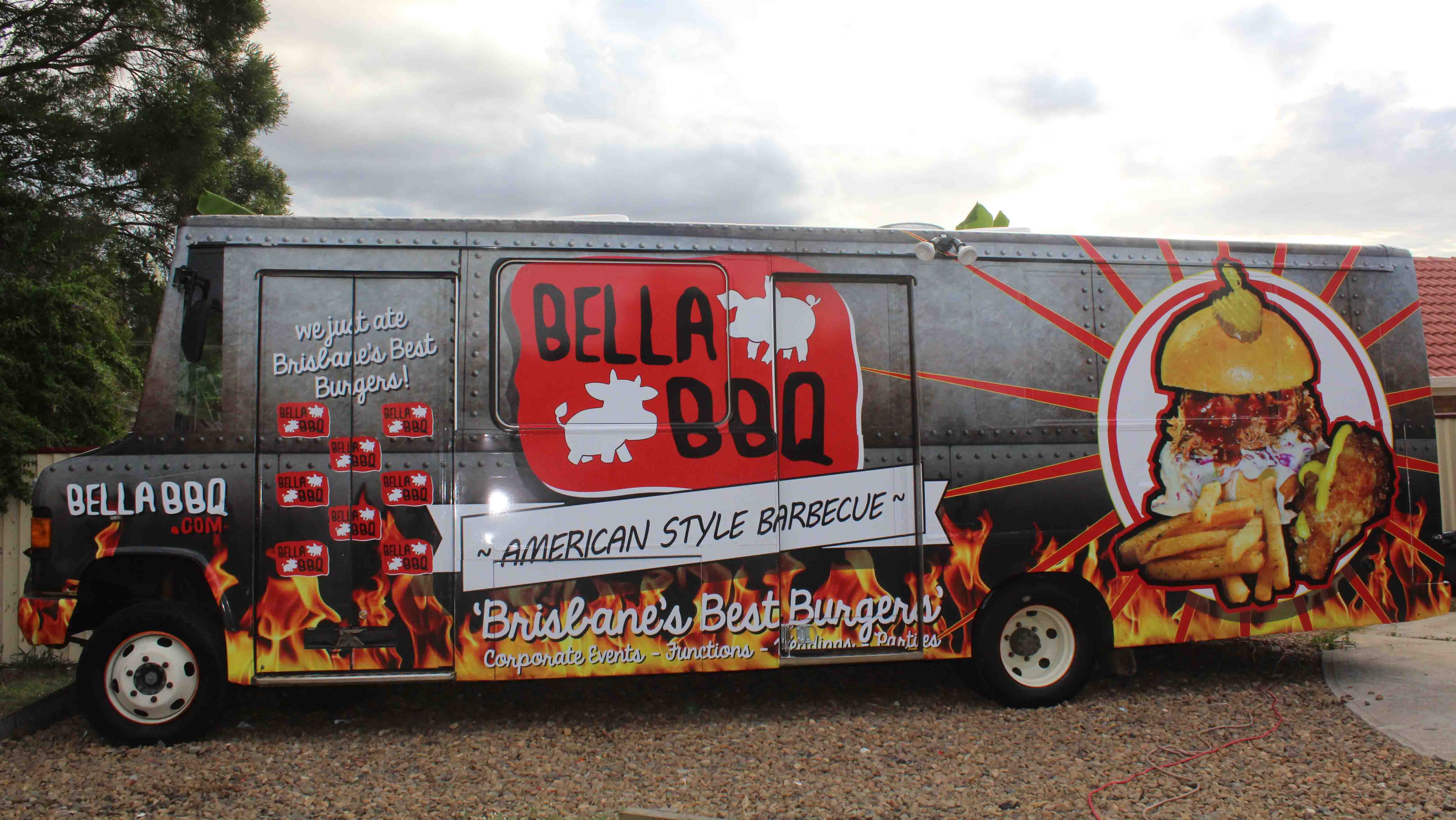 Bella BBQ Has Busted Out Their Brand New Bus