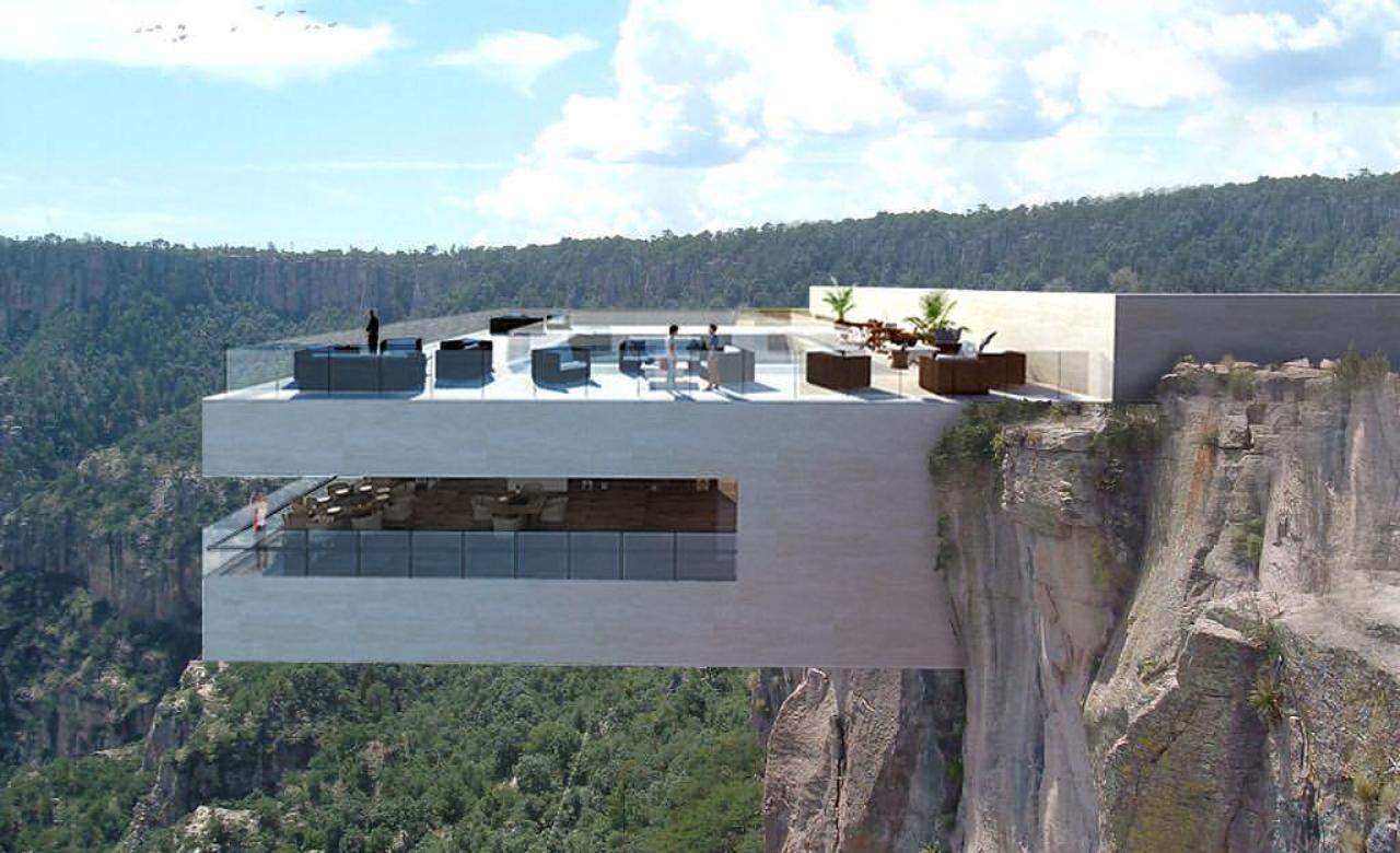 This Cliffside Bar in Mexico Is Not for the Faint of Heart