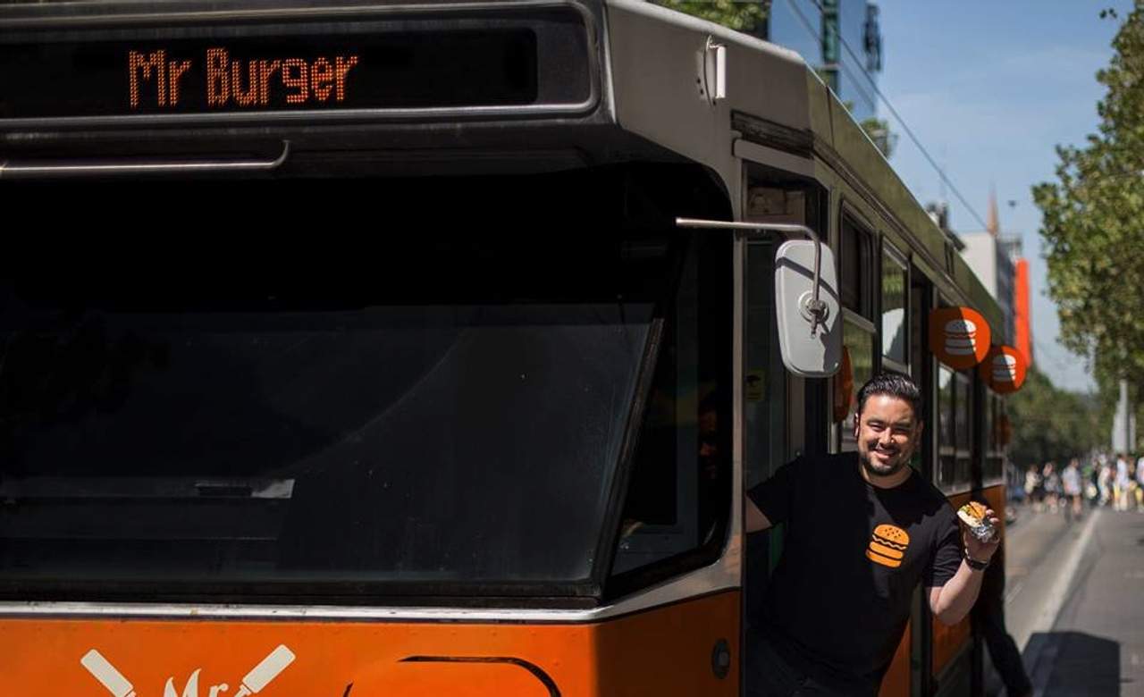 Mr Burger Wins April Fool's Day with Too Good to be True Burger Tram Prank