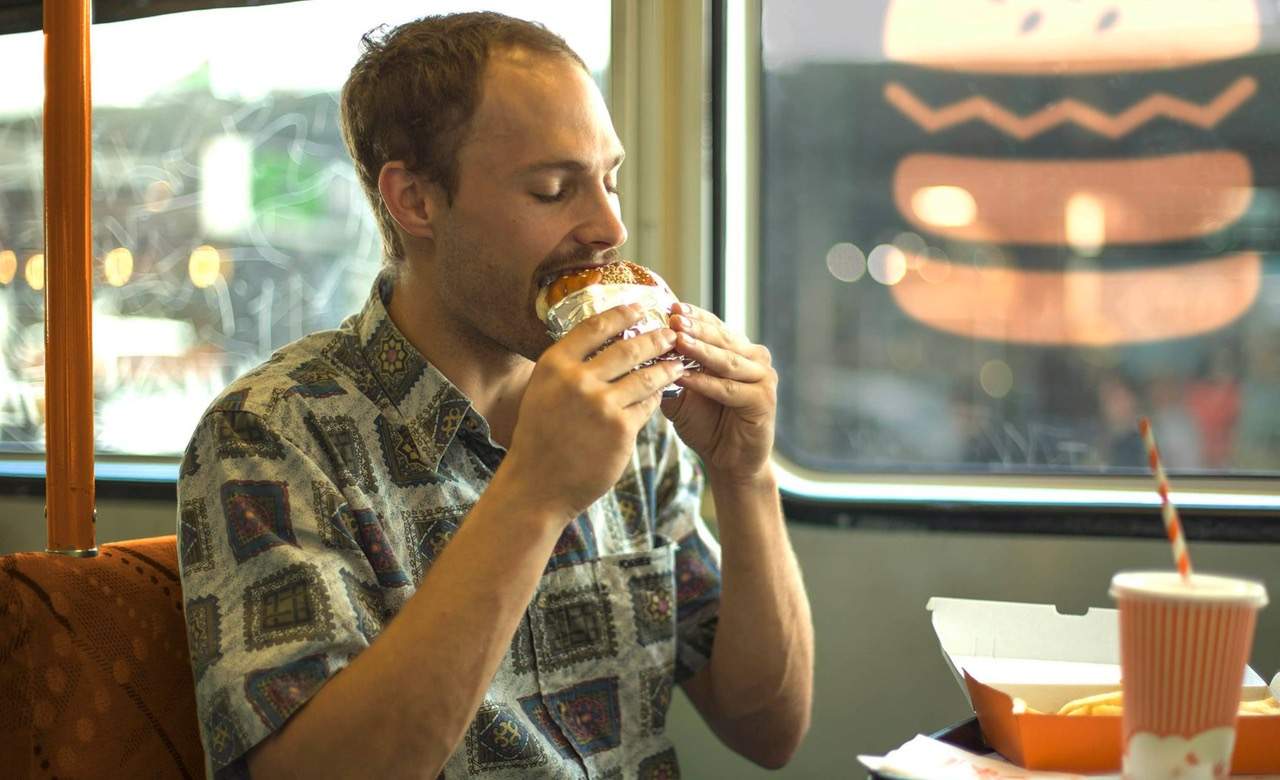 Mr Burger Wins April Fool's Day with Too Good to be True Burger Tram Prank