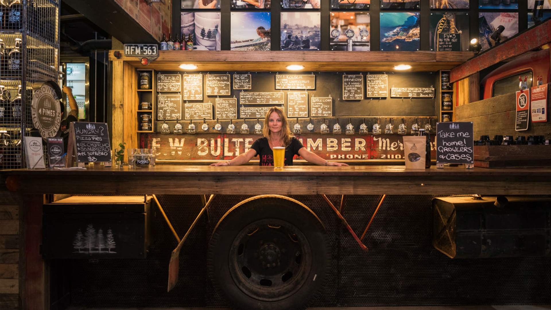 4 Pines Have Secretly Opened Their Brewery Truck Bar Concrete Playground 4 Pines Have Secretly Opened Their Brewery Truck Bar Concrete Playground