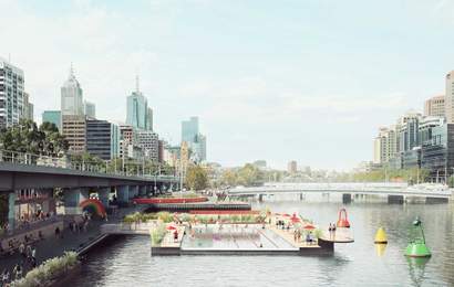 Background image for Melbourne's Yarra River Could Be Getting a Swimming Pool
