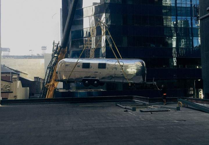 Background image for This Melbourne Rooftop Is Getting a Vintage Airstream Hotel