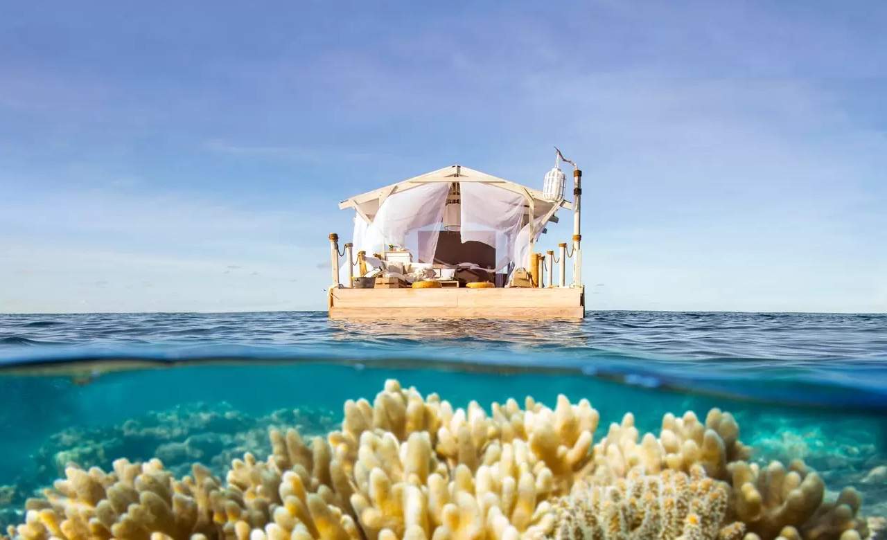 Airbnb Have Just Listed a Floating Home on the Great Barrier Reef