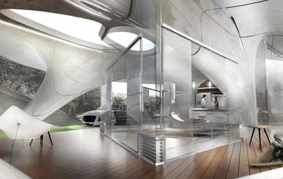 Background image for The World's First Freeform 3D Printed House Is Here