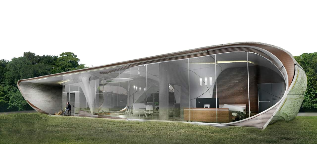 The World's First Freeform 3D Printed House Is Here
