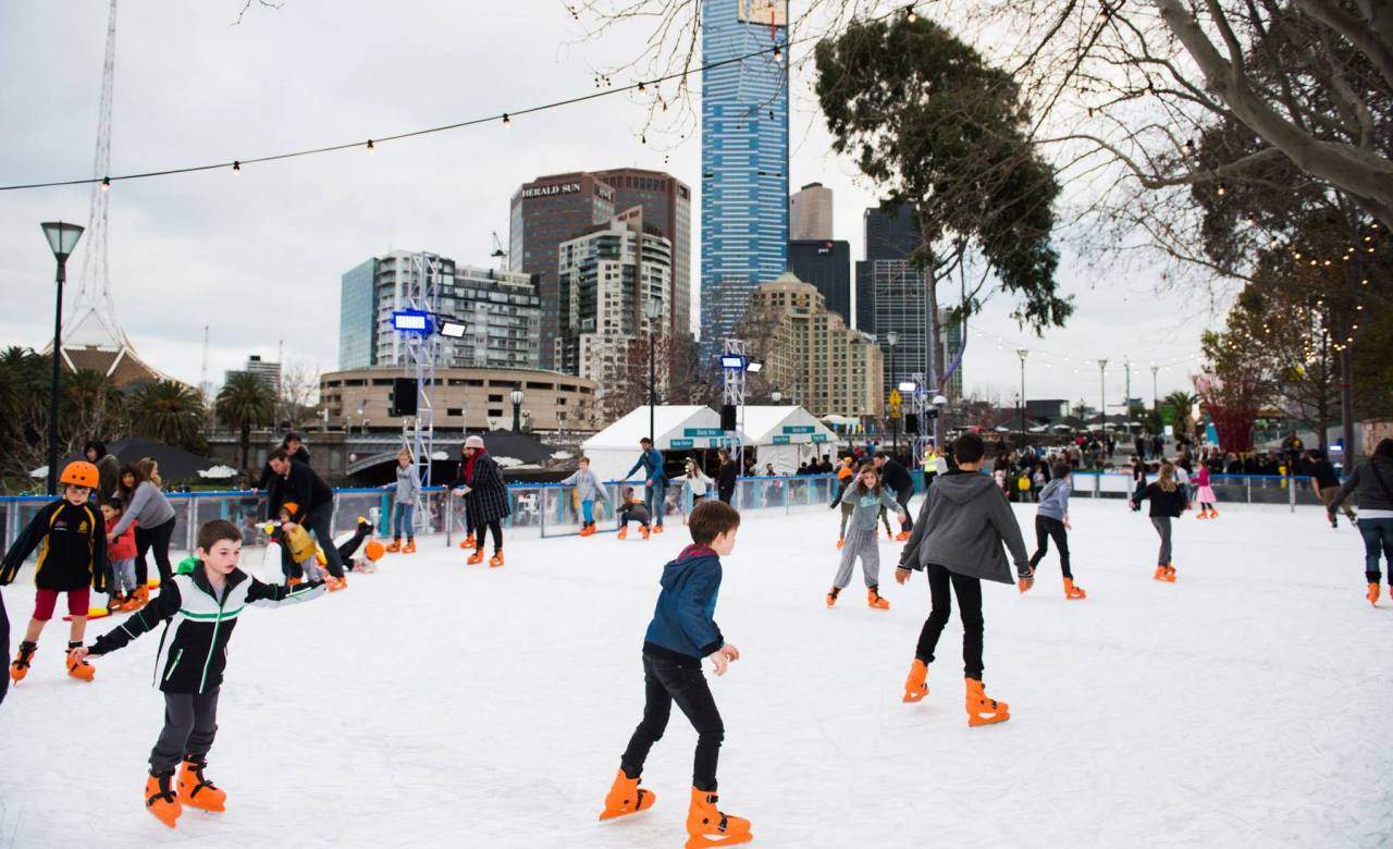 River Rink in Fed Square