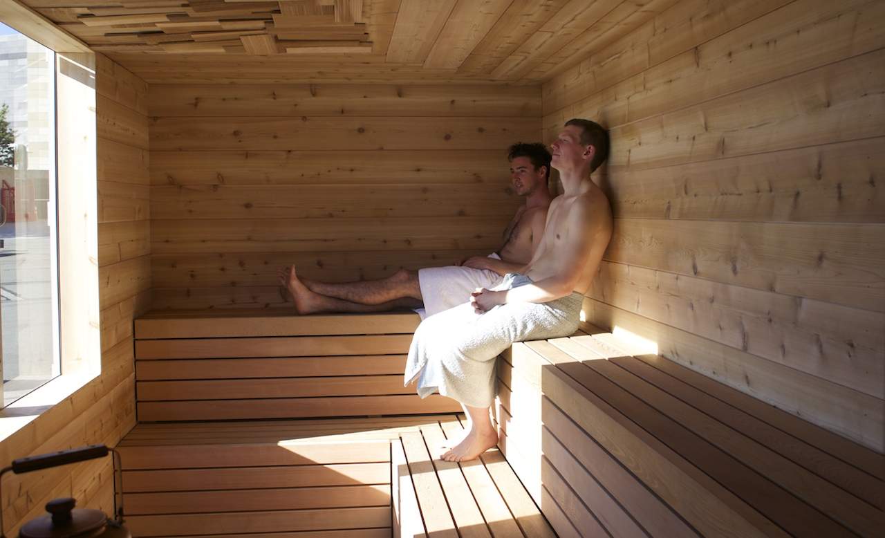 Pop-Up Sauna
