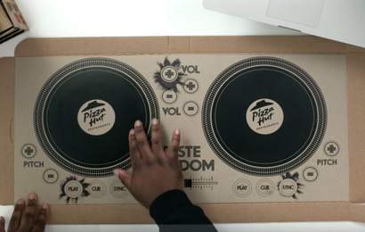 Background image for Pizza Hut Has Created the World's First Playable DJ Pizza Box