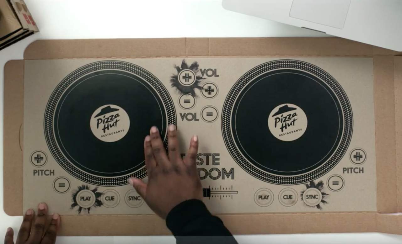 Pizza Hut Has Created the World's First Playable DJ Pizza Box