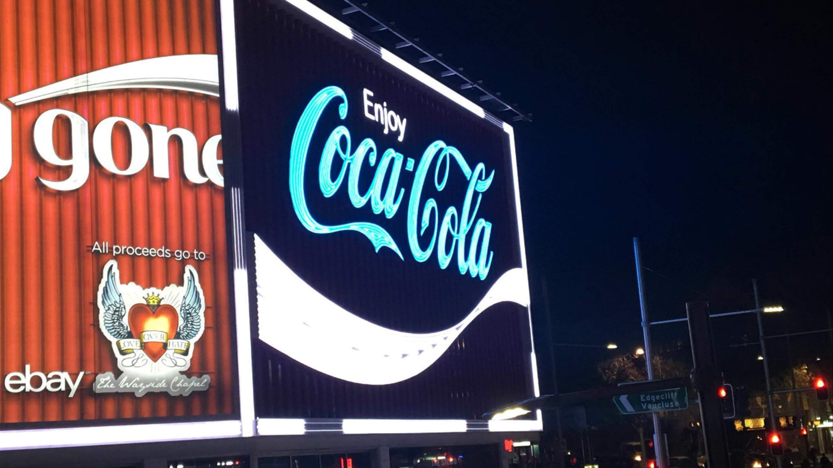 The Iconic Kings Cross Coke Sign Has Been Switched Back On - Concrete ...