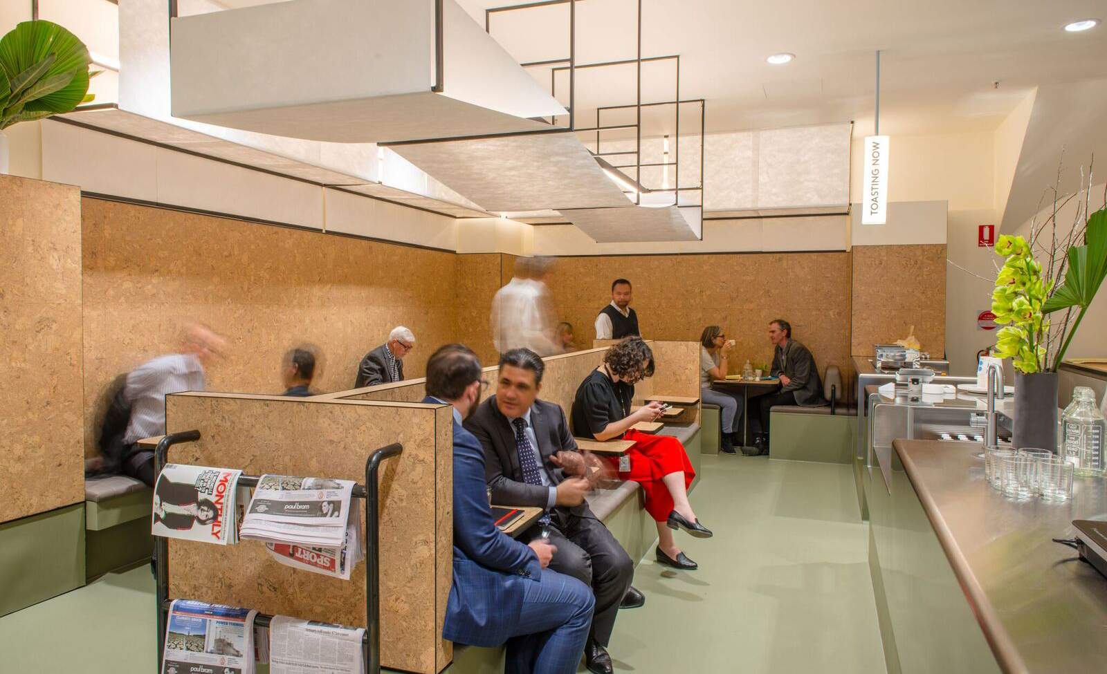 Sensory Lab Has Opened A Machine-Like Cafe on Collins Street