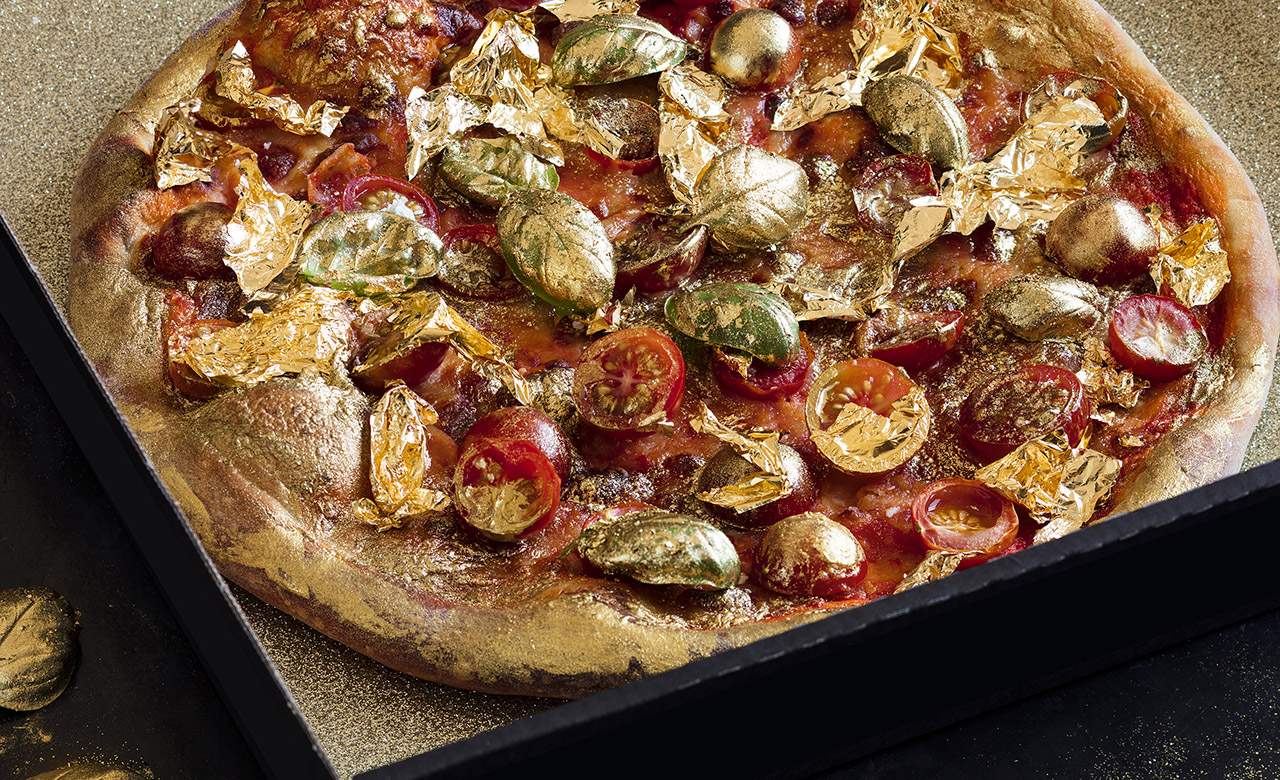 Australia's First Gold-Leaf Pizza Is Here, Ready to Eat Up Disposable Incomes