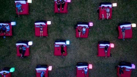 Sydney's Outdoor Bed Cinema Returns for 2017