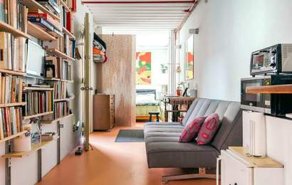 Background image for You Can Stay in New York's First Shipping Container Home