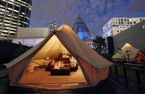 A Detailed Account of Glamping in the Melbourne CBD