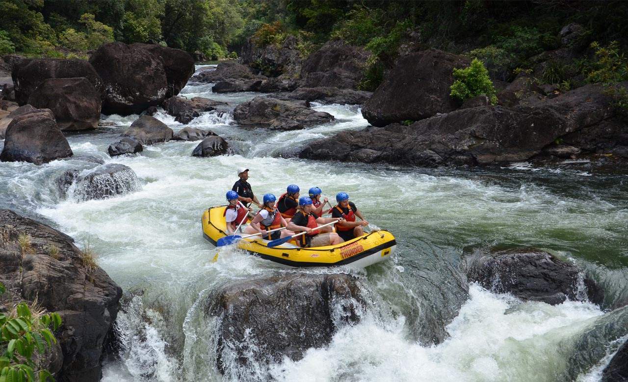 This Is What Happens When You Go White Water Rafting in Tropical North Queensland