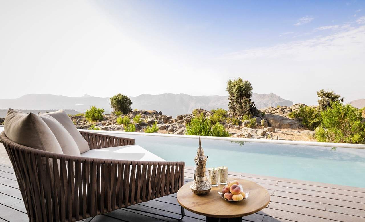 Oman's New Luxury Five-Star Canyon Resort Is Pure, Unbridled Decadence