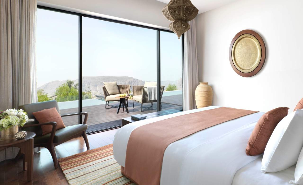 Oman's New Luxury Five-Star Canyon Resort Is Pure, Unbridled Decadence