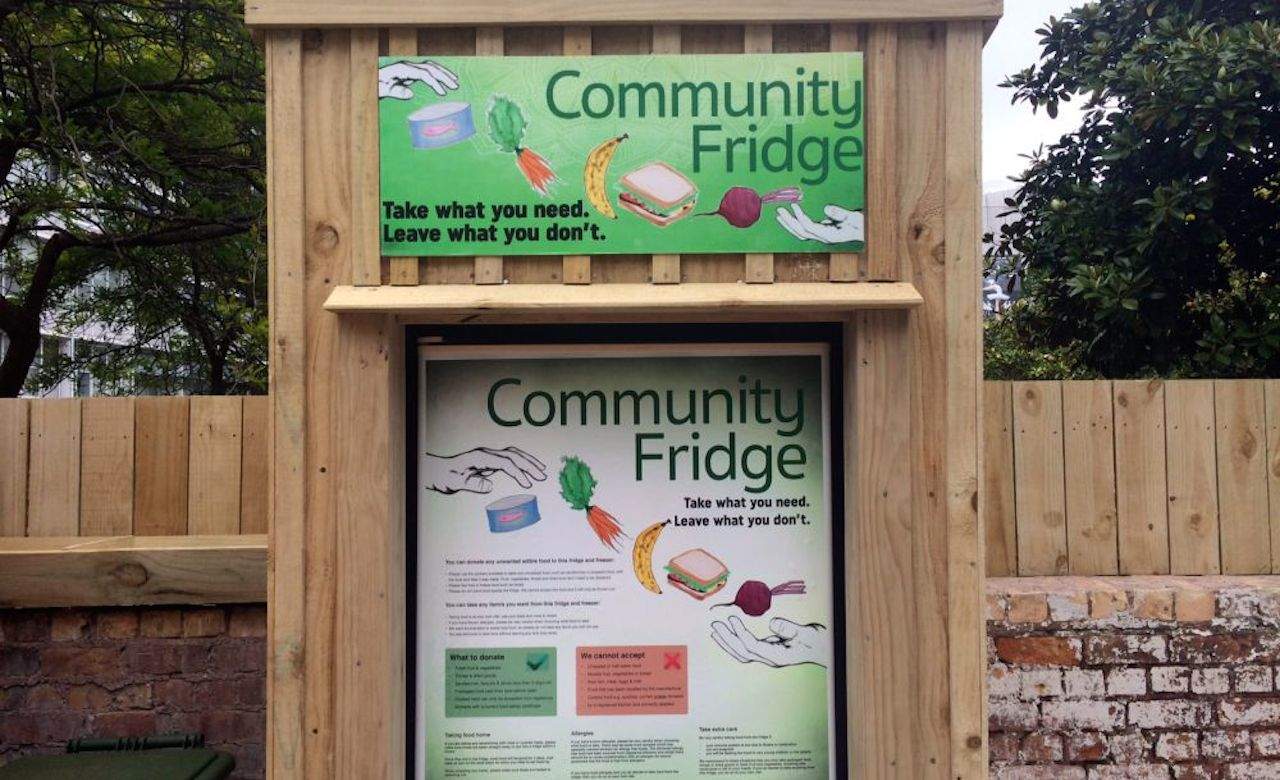 A Fridge Offering Free Food Has Popped Up in Auckland