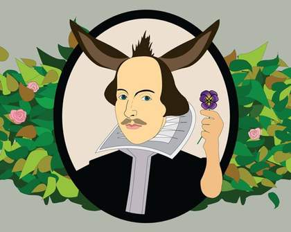 Shakespeare Dreams in the Cross' Garden
