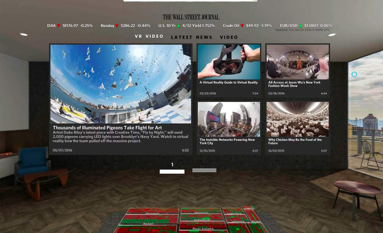 The Wall Street Journal Has Launched an Architect-Designed Virtual-Reality News App
