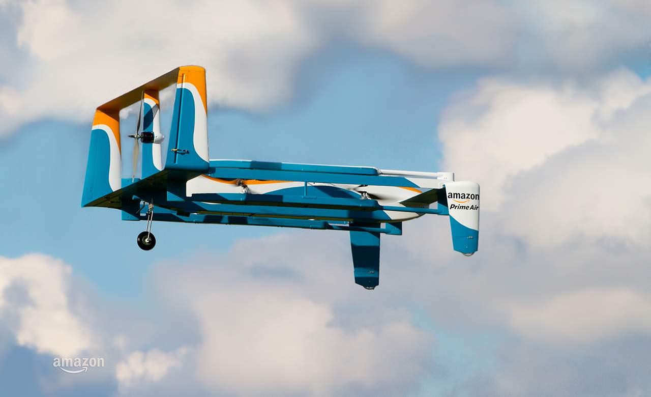 Amazon Wants To Build Flying Warehouses to Deploy Drone Deliveries