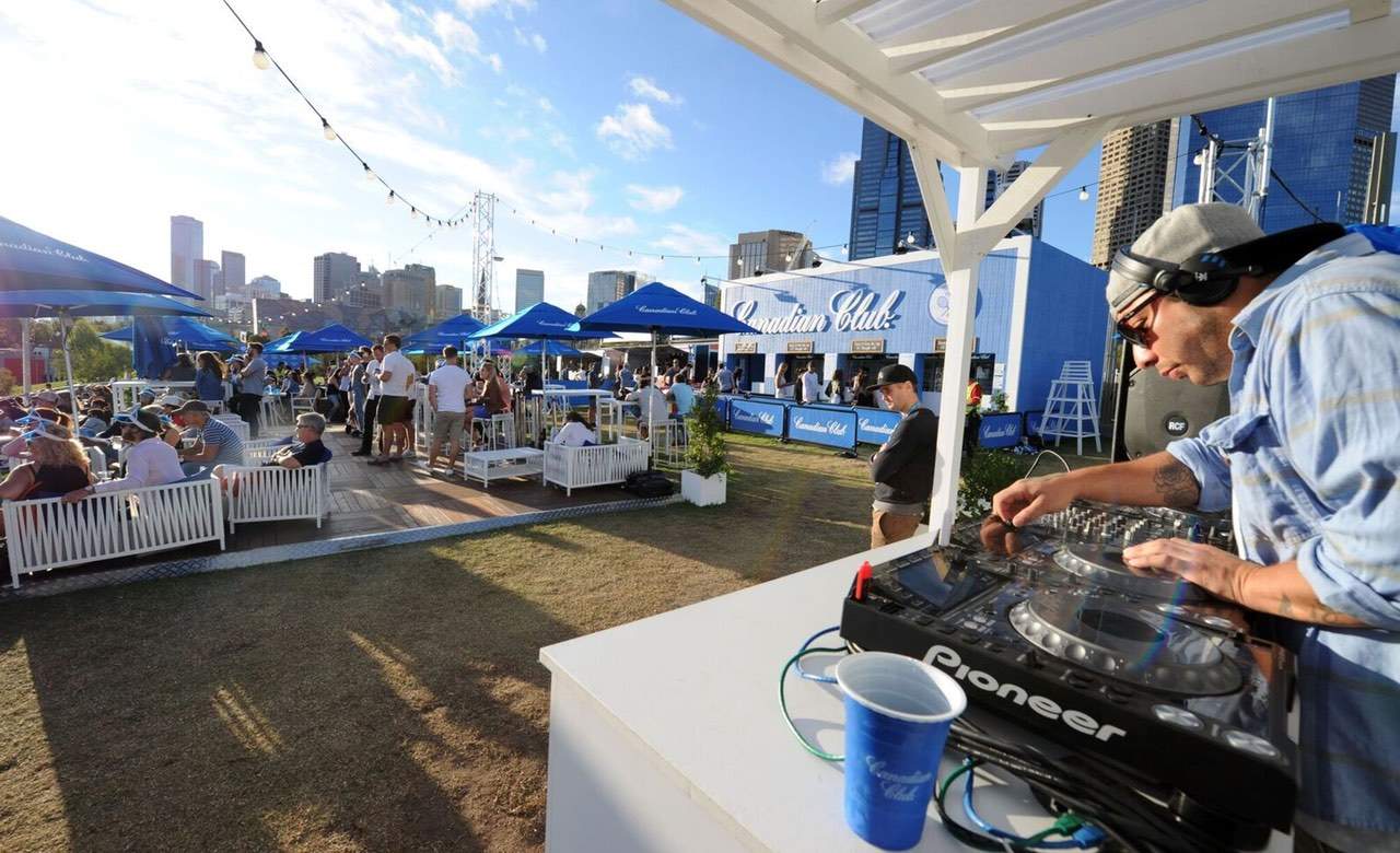 Canadian Club Racquet Club Sydney PopUp Concrete Playground