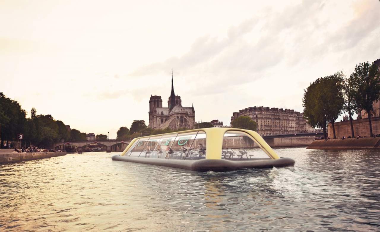 Paris Could Be Getting An Exercise-Powered Floating Gym