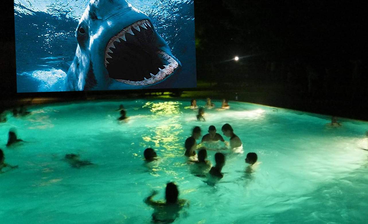 Jaws in the Pool