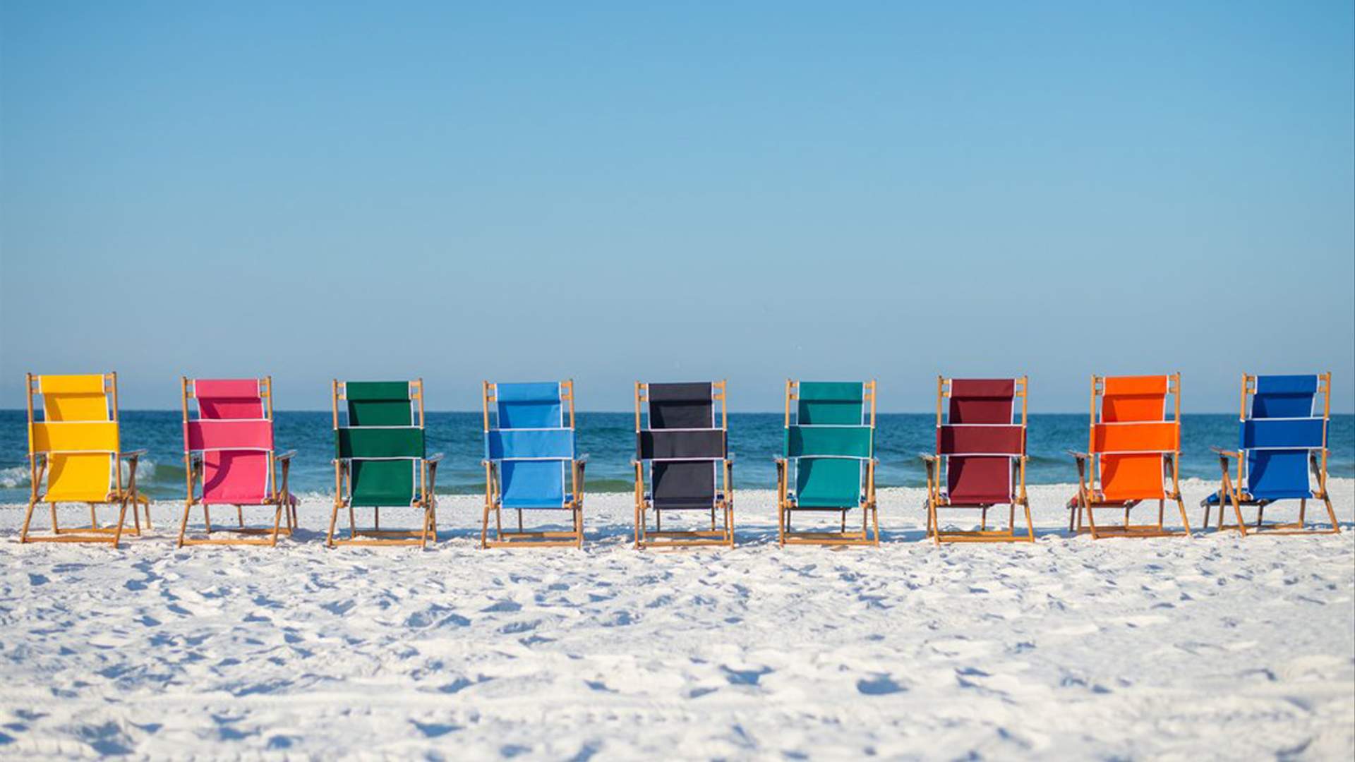 ten modern beach chairs for people who don't have time for